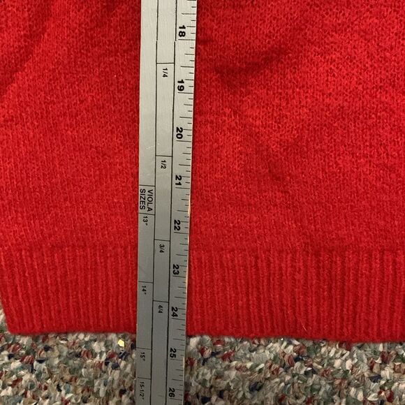 Cupcakes And Cashmere Red French Bulldog Crewneck Sweater Size M - Picture 12 of 12